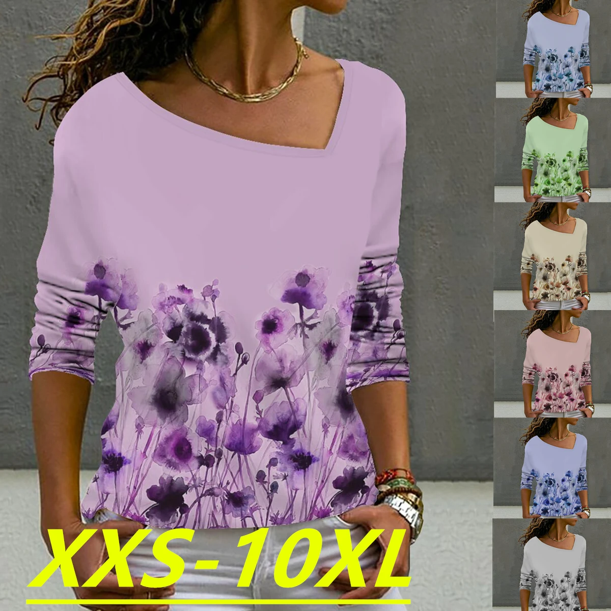 Autumn/Winter 2022 Fashion Women's Print V-Neck Long Sleeve Casual Plus Size Top XXS-10XL
Autumn/Winter 2022 Fashion Women's Print V-Neck Long Sleeve Casual Plus Size Top XXS-10XL
