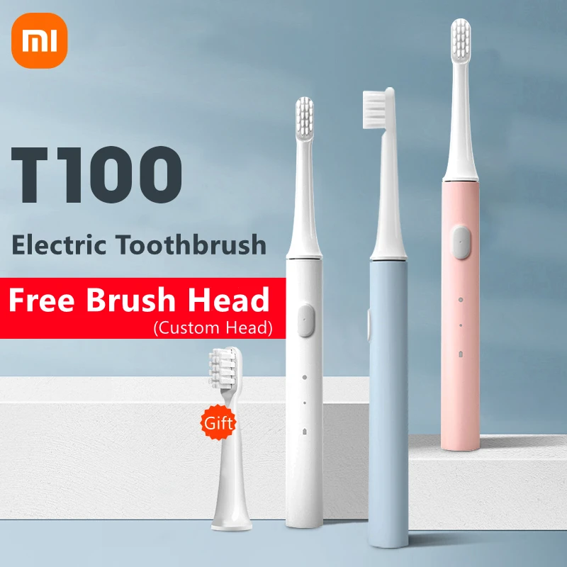 Зубная щетка Xiaomi Mijia T100 звуковая электрическая, головки для щетки для глубокой чистки полости рта, водонепроницаемая перезаряжаемая через USB
Зубная щетка Xiaomi Mijia T100 звуковая электрическая, головки для щетки для глубокой чистки полости рта, водонепроницаемая перезаряжаемая через USB