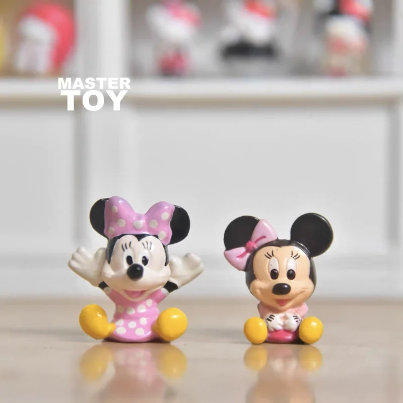 

20Pieces 2.5cm Small size Disney Minnie mickey cute cartoon doll mini ornaments