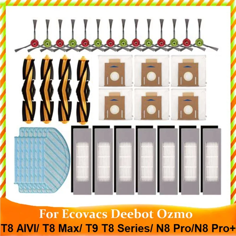 38 шт., детали для робота-пылесоса Ecovacs DEEBOT OZMO T8 AIVI T8 Max T9 T8
38 шт., детали для робота-пылесоса Ecovacs DEEBOT OZMO T8 AIVI T8 Max T9 T8