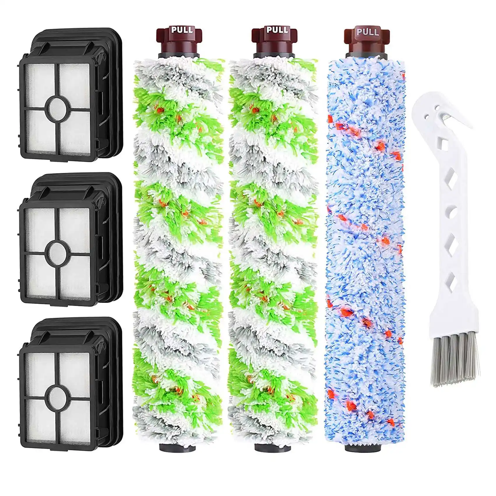 1868 Multi Surface Brush Roll for Bissell 1868 CrossWave Vacuum Models 1608683, 160-8683, 1608684, 2PCS Pet Brushes
1868 Multi Surface Brush Roll for Bissell 1868 CrossWave Vacuum Models 1608683, 160-8683, 1608684, 2PCS Pet Brushes