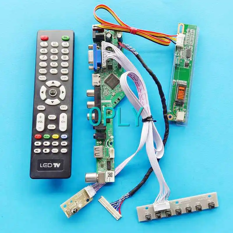 For LP171W02 LP171WE2 LP171WE3 Laptop Screen Driver Board VGA HDMI-Compatible AV USB 1CCFL DIY Kit LVDS 30 Pin 17.1" 1680*1050
For LP171W02 LP171WE2 LP171WE3 Laptop Screen Driver Board VGA HDMI-Compatible AV USB 1CCFL DIY Kit LVDS 30 Pin 17.1" 1680*1050