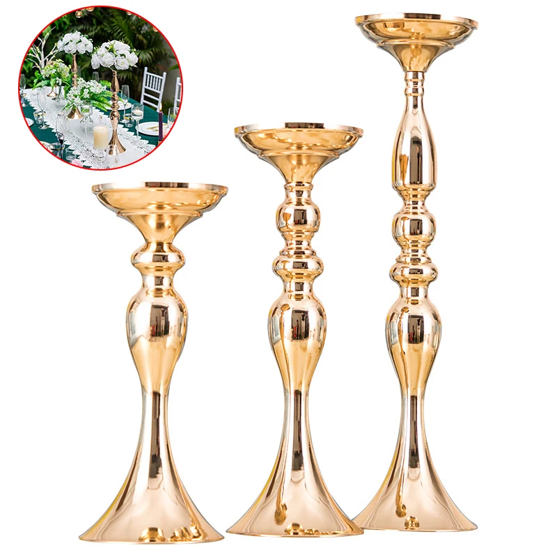 Metal Vase Candle Holder Flowers Vase Road Lead Table Centerpiece Gold/Silver/White Stand Candlestick Party Wedding Event Decor
Metal Vase Candle Holder Flowers Vase Road Lead Table Centerpiece Gold/Silver/White Stand Candlestick Party Wedding Event Decor