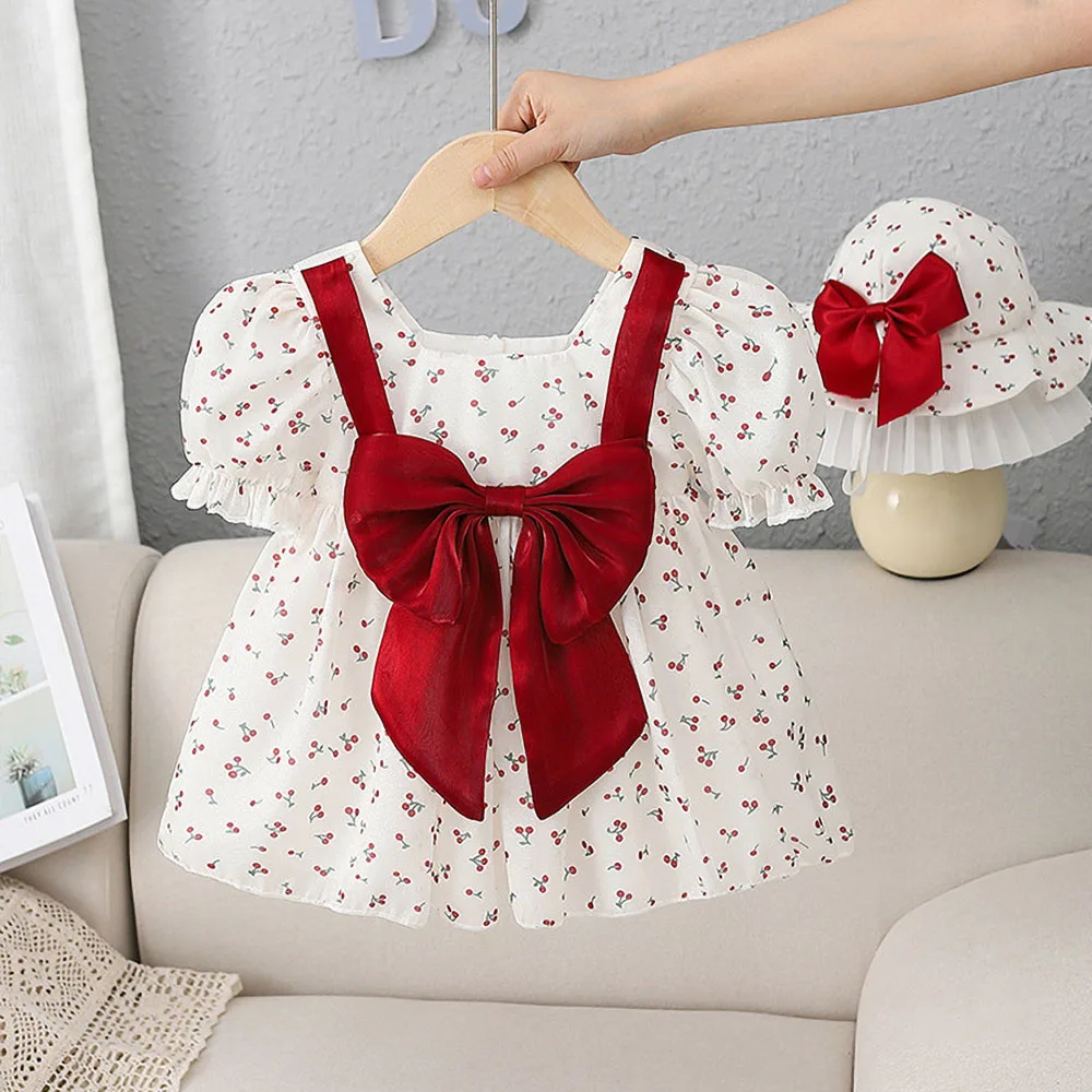 2022 Summer New Baby Girl Dress Fashion Polka Dot Children Short Sleeve Hooded Skirt Suit
2022 Summer New Baby Girl Dress Fashion Polka Dot Children Short Sleeve Hooded Skirt Suit