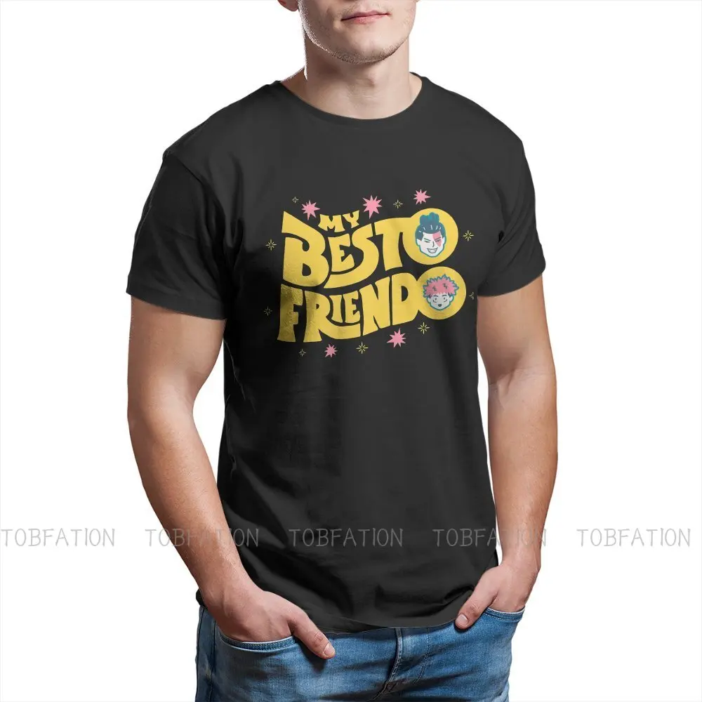 Футболка My Besto Friendo Essential для мужчин, футболка из 100% хлопка с коротким рукавом и круглым вырезом, ююттсу, кайзен, Сатору, манга, подарок на день ...
Футболка My Besto Friendo Essential для мужчин, футболка из 100% хлопка с коротким рукавом и круглым вырезом, ююттсу, кайзен, Сатору, манга, подарок на день ...