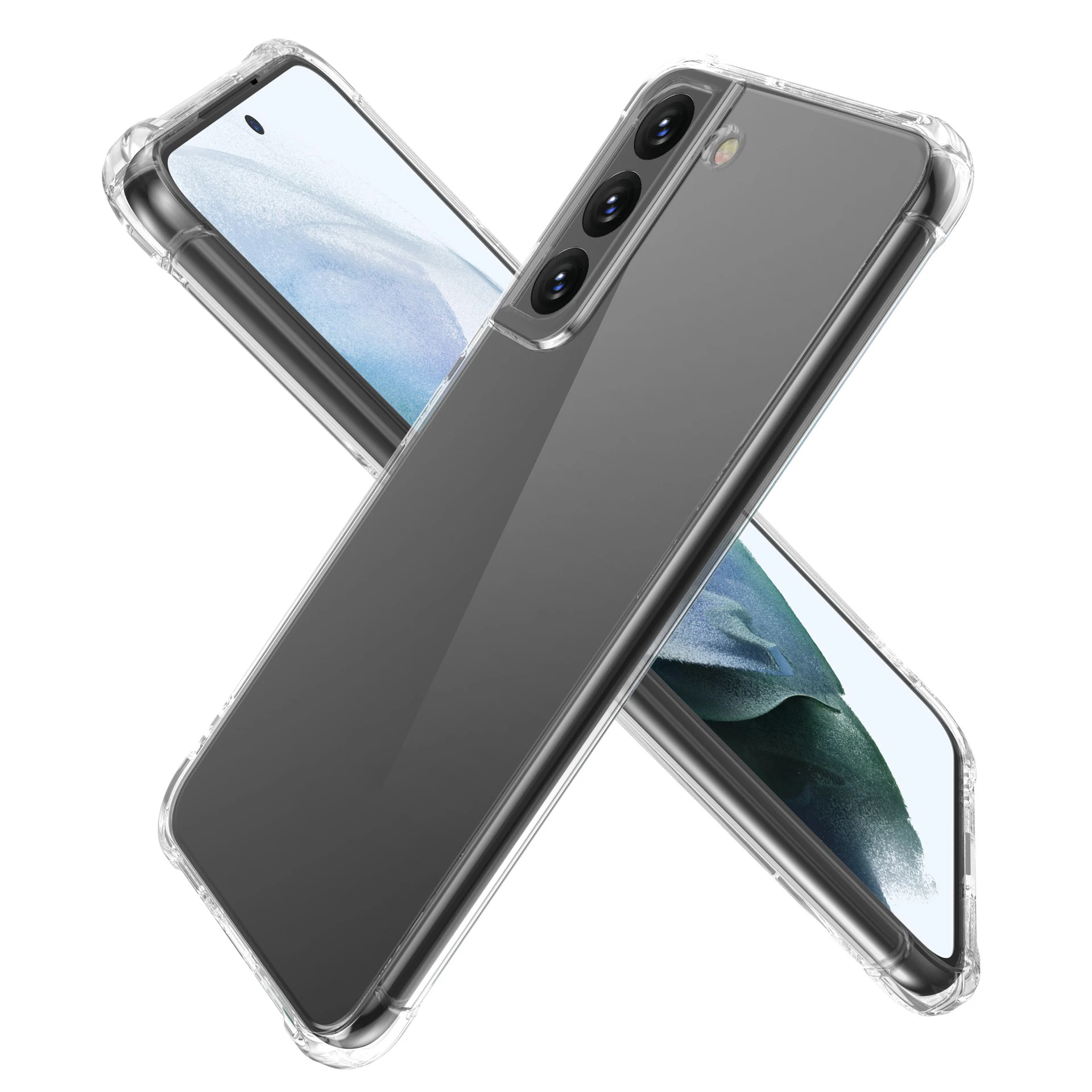 TPU Transparent Phone Case For Samsung s22 S22+ s22ultra Case Cover Airbag Anti-fall Silicone Case
TPU Transparent Phone Case For Samsung s22 S22+ s22ultra Case Cover Airbag Anti-fall Silicone Case