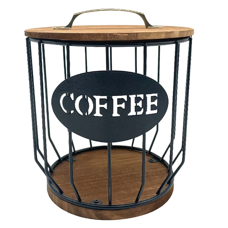 Coffee Holder With Wood Lid,Large Capacity Coffee Storage Container Basket,Round Coffee Holder Case For Counter Reusable Black
Coffee Holder With Wood Lid,Large Capacity Coffee Storage Container Basket,Round Coffee Holder Case For Counter Reusable Black