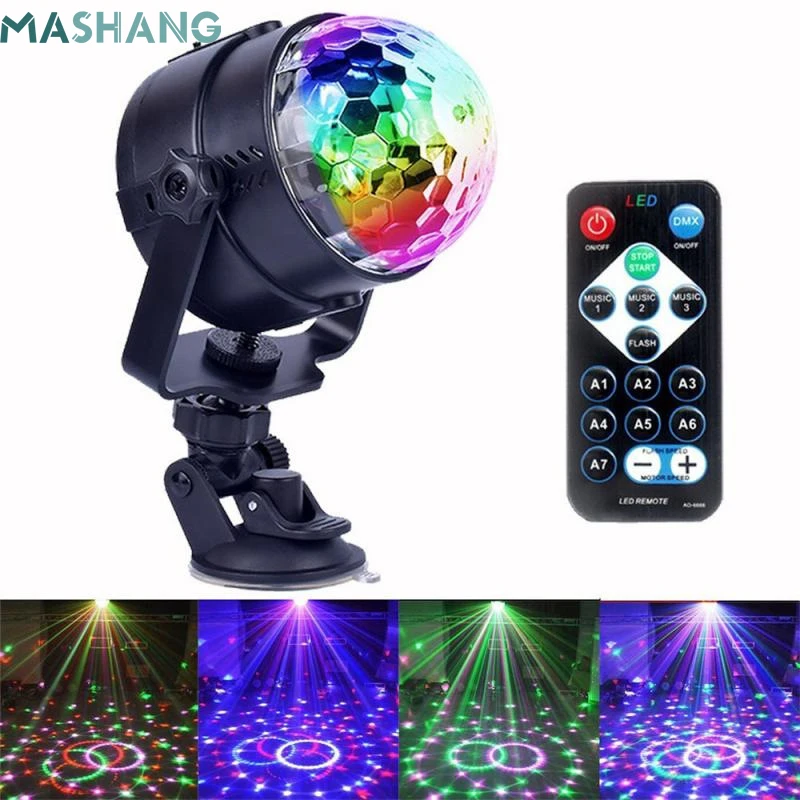 Led Stage Lights RGB Disco Ball Lamp DJ Led Laser Stage Projector Party Decorations for Home Karaoke KTV Club Stage Lighting
Led Stage Lights RGB Disco Ball Lamp DJ Led Laser Stage Projector Party Decorations for Home Karaoke KTV Club Stage Lighting