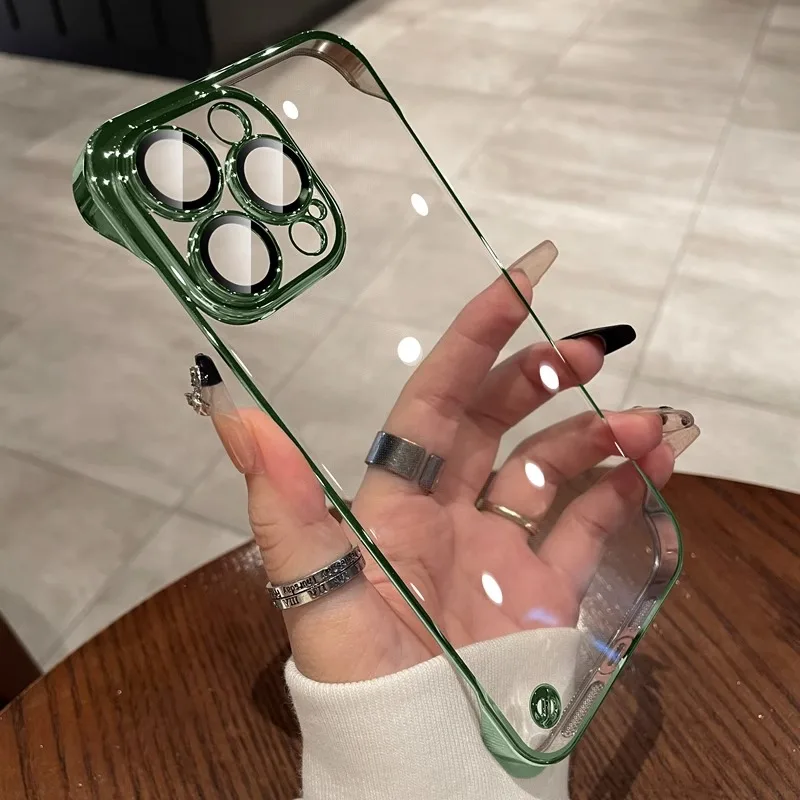 suitable for iphone 14 promax case 13new transparent simple Sense of advanced anti-fall 12 Lens protection film Rimless shell
suitable for iphone 14 promax case 13new transparent simple Sense of advanced anti-fall 12 Lens protection film Rimless shell