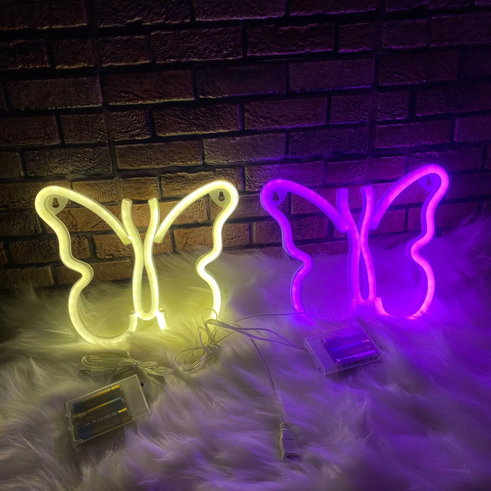 Butterfly Neon Sign Led Neon Night Light Wall Hanging Lamp Home Wall Decor LED Night Lamp Romantic Birthday Gift For Party
Butterfly Neon Sign Led Neon Night Light Wall Hanging Lamp Home Wall Decor LED Night Lamp Romantic Birthday Gift For Party