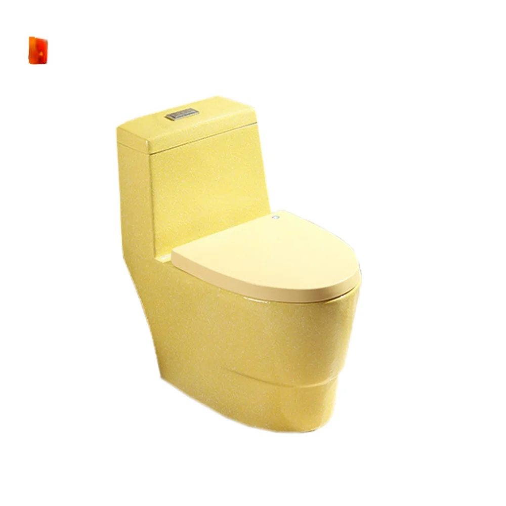 Multicolor one piece ceramic wc yellow black pink color bathroom toilet One Piece Closestool wc
Multicolor one piece ceramic wc yellow black pink color bathroom toilet One Piece Closestool wc