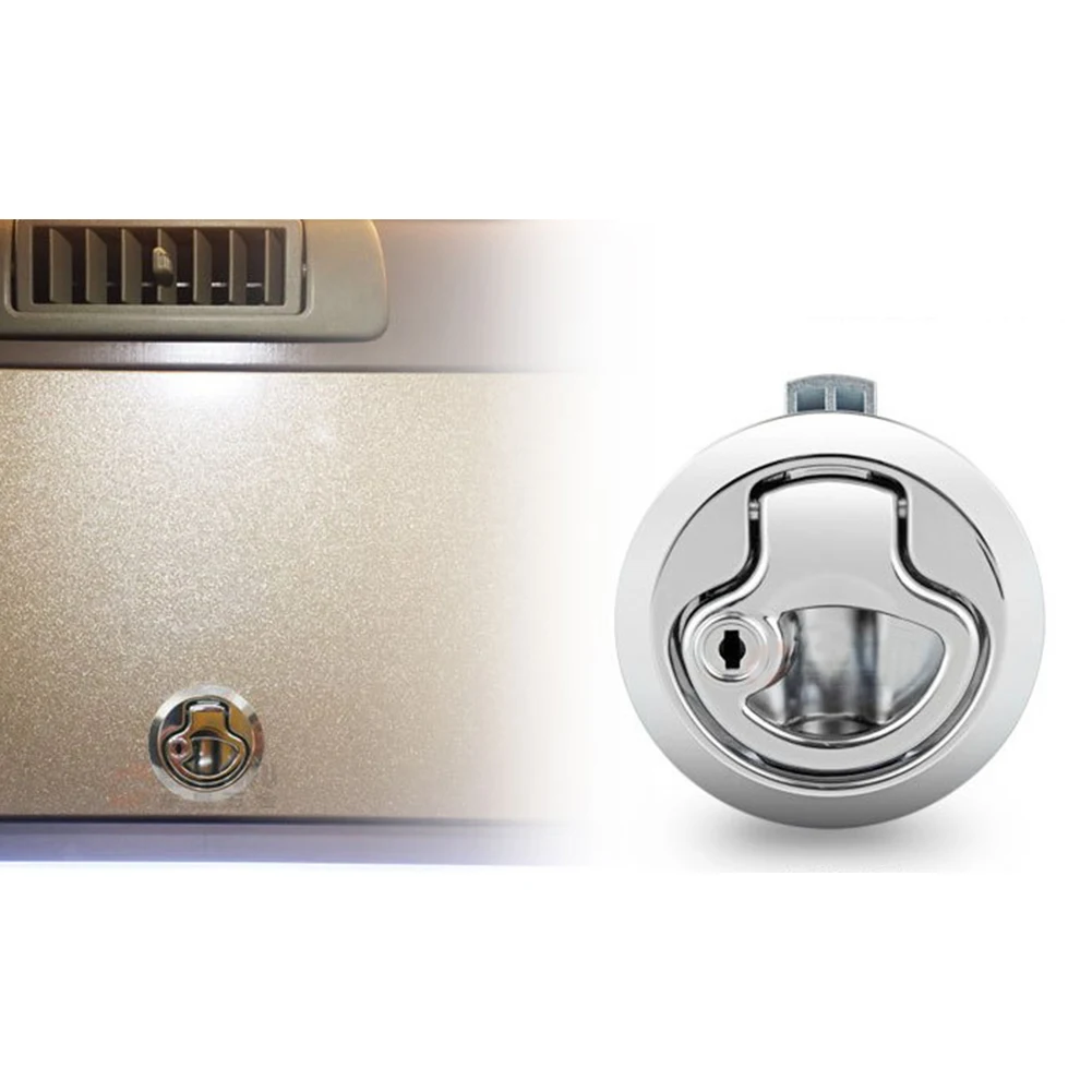 1 Set Stainless Steel Latch Marine Stainless Steel Door Lock Kitchen Cabinet Latch With Key (2990-1-M Large With Key)
1 Set Stainless Steel Latch Marine Stainless Steel Door Lock Kitchen Cabinet Latch With Key (2990-1-M Large With Key)
