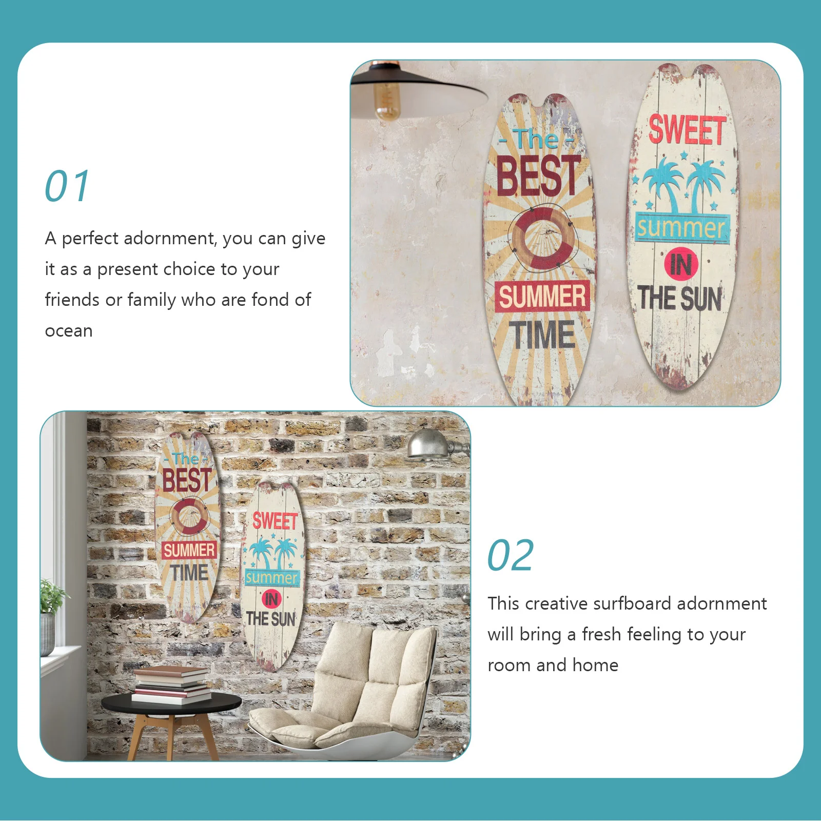 Surfboard Wall Sign Beach Hanging Decor Plaque Wooden Wood Aesthetic Bedroom Posters Decoration Themed Signs Surf Coastal
Surfboard Wall Sign Beach Hanging Decor Plaque Wooden Wood Aesthetic Bedroom Posters Decoration Themed Signs Surf Coastal