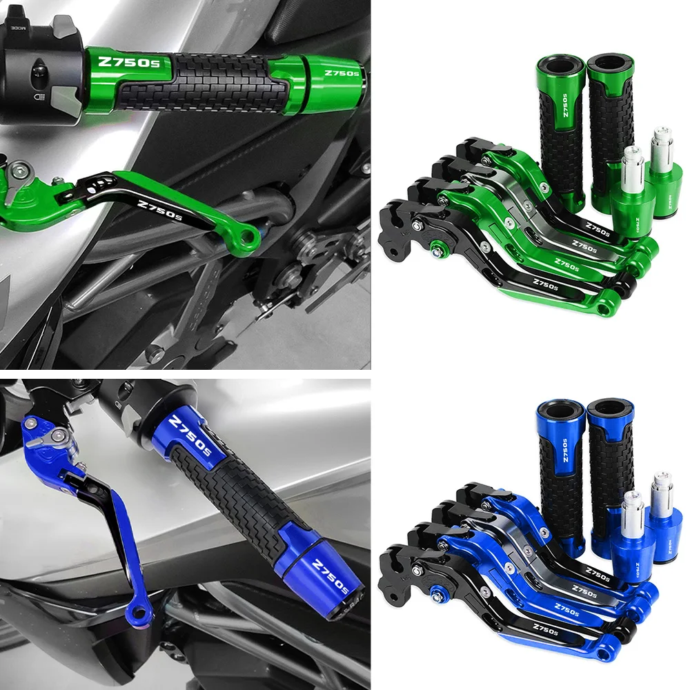 7/8" 22mm Non-slip Rubber & CNC Handlebar Handle Bar Grips Ends Cover Clutch Brake Levers Set For KAWASAKI Z750S 2006 -2008
7/8" 22mm Non-slip Rubber & CNC Handlebar Handle Bar Grips Ends Cover Clutch Brake Levers Set For KAWASAKI Z750S 2006 -2008