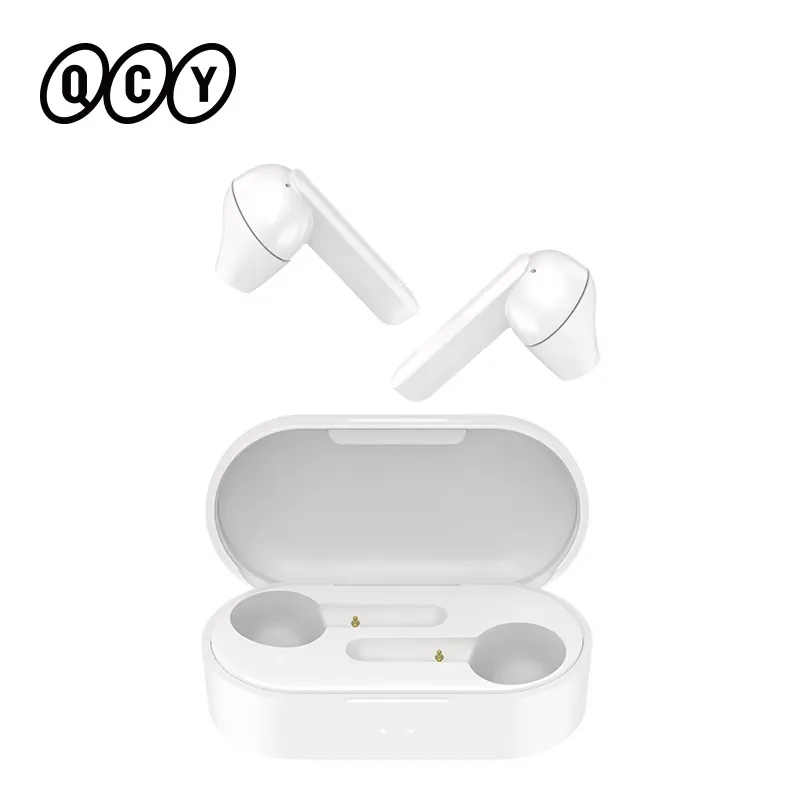 QCY T3 TWS Wireless Headphones Bluetooth V5.0 Earbuds 3D Stereo Dual-Mic Noise cancelling Earphones Touch Control 600mAh
QCY T3 TWS Wireless Headphones Bluetooth V5.0 Earbuds 3D Stereo Dual-Mic Noise cancelling Earphones Touch Control 600mAh