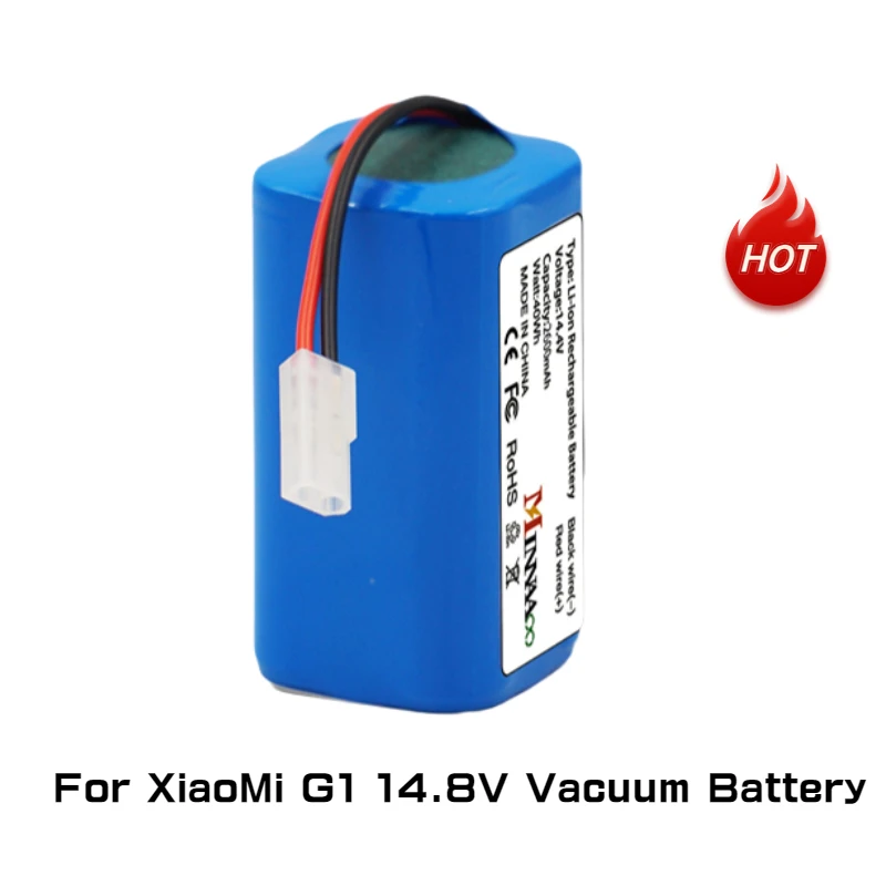2023 New 14.8V 3500mAh Li-ion Battery Pack,For XIAOMI MIJIA Mi Robot Vacuum-Mop Essential G1 MJSTG1, SKV4136GL H18650CH R30 R35
2023 New 14.8V 3500mAh Li-ion Battery Pack,For XIAOMI MIJIA Mi Robot Vacuum-Mop Essential G1 MJSTG1, SKV4136GL H18650CH R30 R35