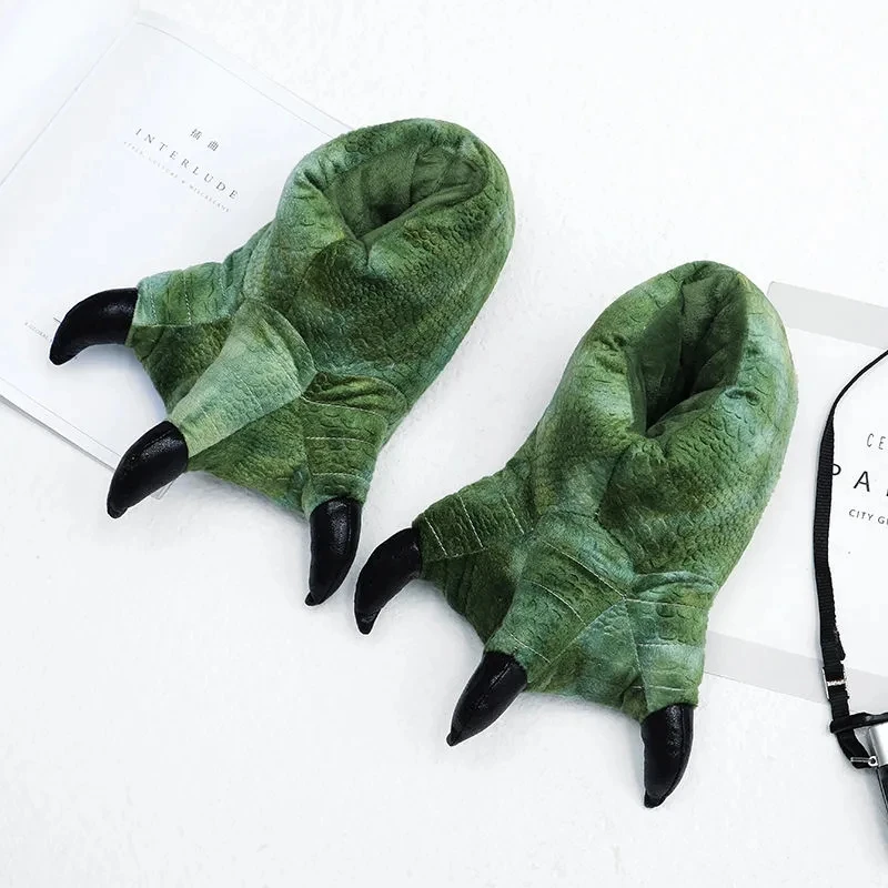 Novetly Green Lizard Paw Slippers Men Top Quality Home Furry Slides Funny Bigfoot Men Shoe Unisex Designer Animal Claw Shoes
Novetly Green Lizard Paw Slippers Men Top Quality Home Furry Slides Funny Bigfoot Men Shoe Unisex Designer Animal Claw Shoes