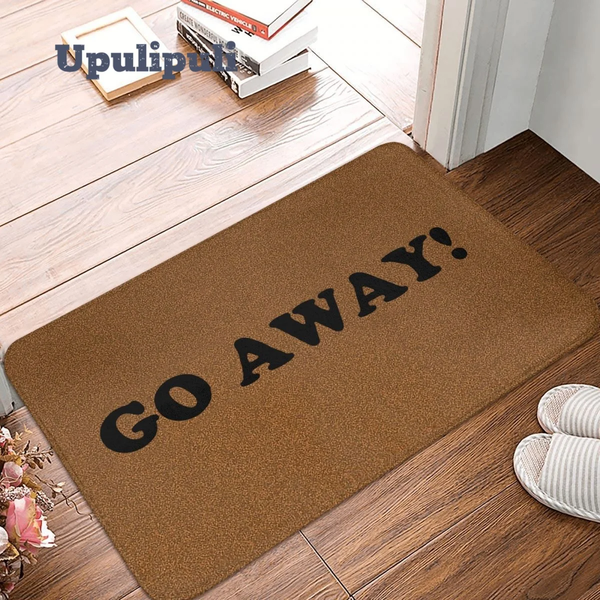 Go Away Silly Slogan Doormat Soft Bath Mat Anti-Slip Welcome Mats for Home Bathroom Printed Indoor Outdoor Mats Decorative
Go Away Silly Slogan Doormat Soft Bath Mat Anti-Slip Welcome Mats for Home Bathroom Printed Indoor Outdoor Mats Decorative