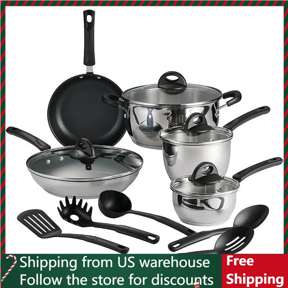Набор посуды из 14 предметов с трехслойной основой из нержавеющей стали, набор кастрюль для приготовления пищи, горшки для приготовления пищи, бесплатная доставка, кухонные аксессуары, наборы сковородок
Набор посуды из 14 предметов с трехслойной основой из нержавеющей стали, набор кастрюль для приготовления пищи, горшки для приготовления пищи, бесплатная доставка, кухонные аксессуары, наборы сковородок