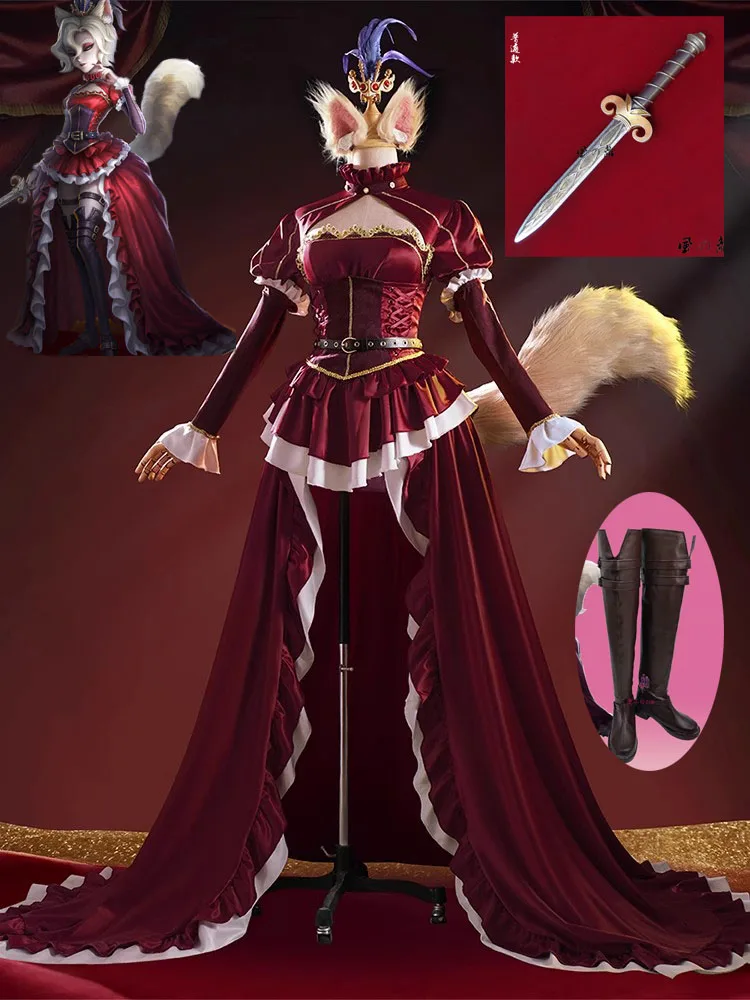 Identity V Archduchess Кровавая Королева Косплей Костюм Мэри Новая Кожа Ардушки Парик