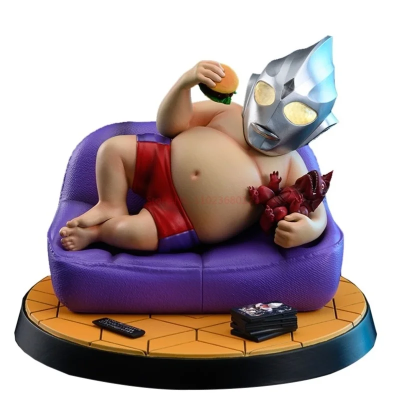 Ultraman Fat Man Tiga Anime Obesity Kawaii Pvc Model With Lamp Collections Luminous Desktop Decoration Kid Toy Children Cool
Ultraman Fat Man Tiga Anime Obesity Kawaii Pvc Model With Lamp Collections Luminous Desktop Decoration Kid Toy Children Cool