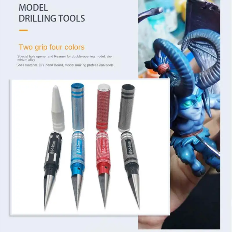 RC Car Shell Body Hole Opener 0-14mm Expanding Puncher Shell Reamer Drill Metal Steel Round Model DIY Tool for RC Car Body Model
RC Car Shell Body Hole Opener 0-14mm Expanding Puncher Shell Reamer Drill Metal Steel Round Model DIY Tool for RC Car Body Model