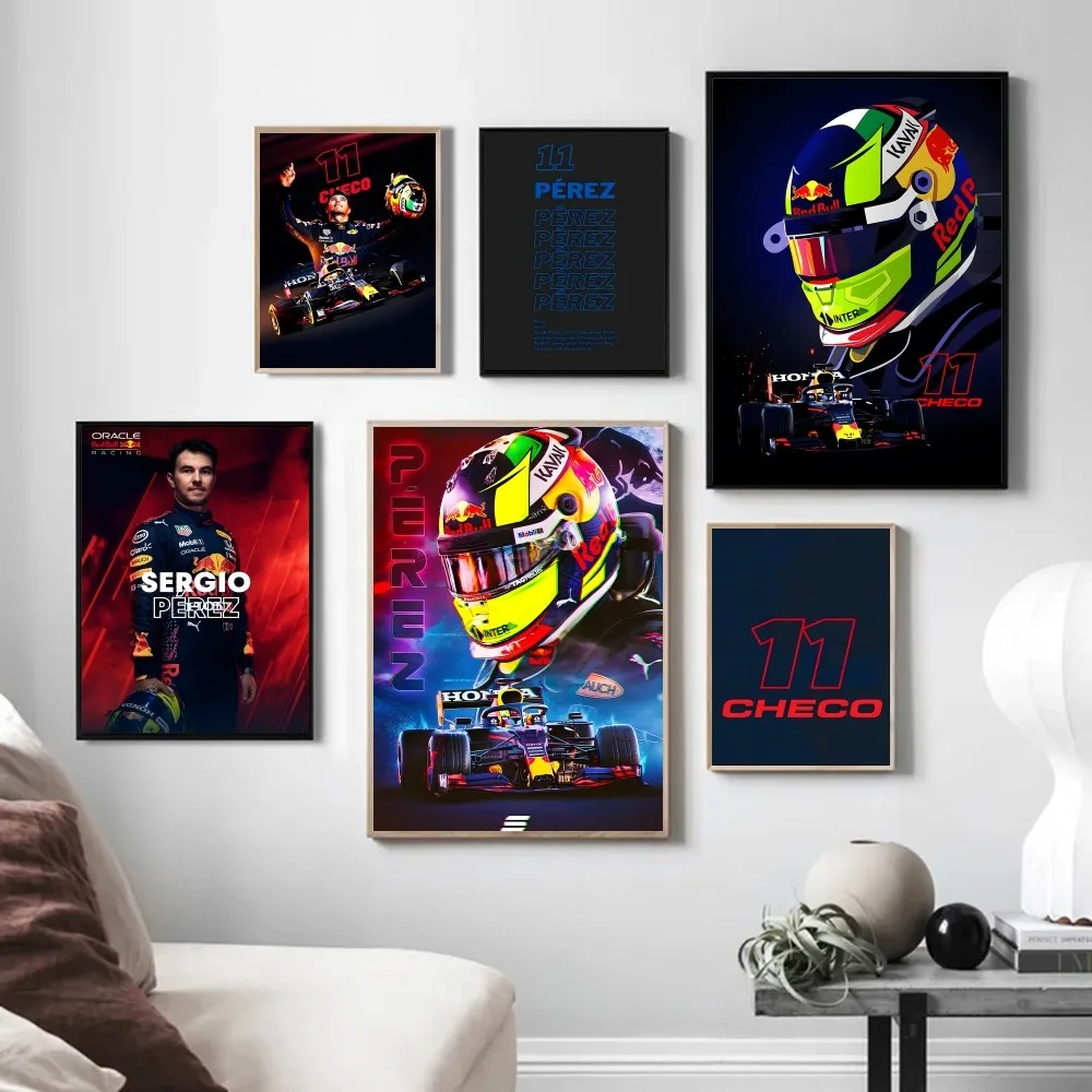 Sergio Perez F1 Formula 11 Poster Living Retro Room Picture Cafe Poster Modern Decoration Chambre Wall Decor Painting
Sergio Perez F1 Formula 11 Poster Living Retro Room Picture Cafe Poster Modern Decoration Chambre Wall Decor Painting