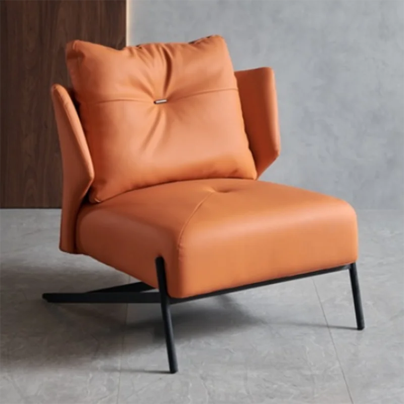 Indoor Ergonomic Modern Chairs Living Room Luxury Sofa Balcon Leather Italian Designer Lounge Chair Nordic Sillas Home Furniture
Indoor Ergonomic Modern Chairs Living Room Luxury Sofa Balcon Leather Italian Designer Lounge Chair Nordic Sillas Home Furniture