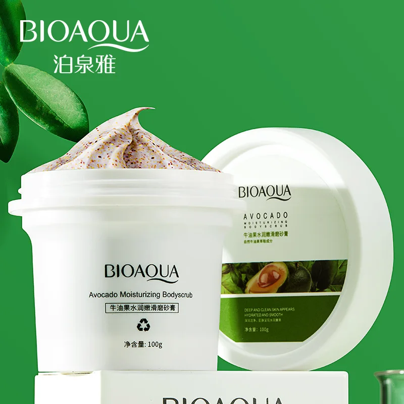 BIOAQUA Avocado Moisturizing Body Scrub Moisturizing Moisturizing Softening Cuticle Fine Pore Scrub Skin Repair Care 100g
BIOAQUA Avocado Moisturizing Body Scrub Moisturizing Moisturizing Softening Cuticle Fine Pore Scrub Skin Repair Care 100g