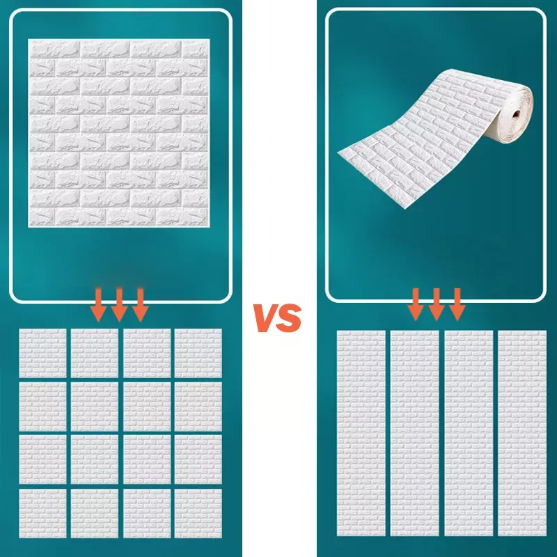 Continuous 3D Wall Stickers Self Adhesive Foam Decoractive Panels Home Decor Living Room House Decoration Bathroom
Continuous 3D Wall Stickers Self Adhesive Foam Decoractive Panels Home Decor Living Room House Decoration Bathroom