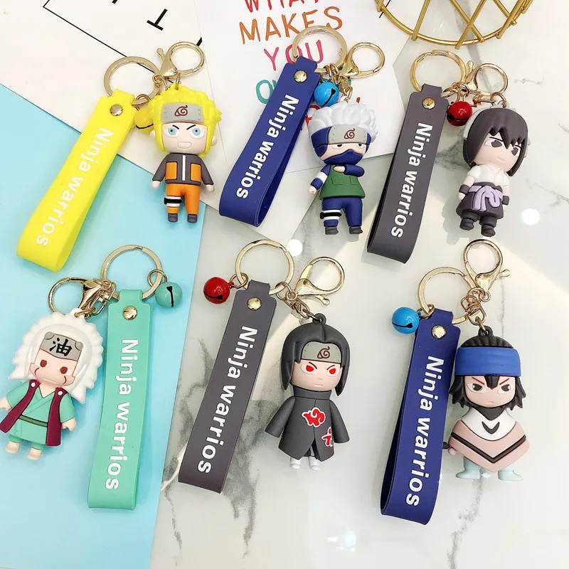 New cartoon animation Ninja Keychain for Bags Men Anime Trinkets Keyring Women Jewelry Backpacks
New cartoon animation Ninja Keychain for Bags Men Anime Trinkets Keyring Women Jewelry Backpacks