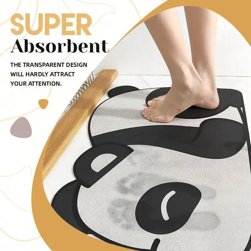 Cute Cat, Dog Panda Quick Drying Anti-Slip Mat Super Absorbent Bath Mat Nappa Skin Floor Mats Toilet Carpet Home Decor Dropship
Cute Cat, Dog Panda Quick Drying Anti-Slip Mat Super Absorbent Bath Mat Nappa Skin Floor Mats Toilet Carpet Home Decor Dropship