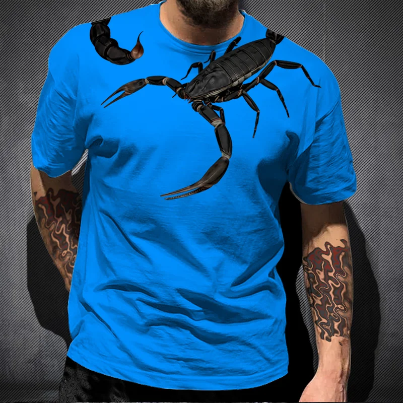 Cool Scorpion Series Homme T-shirts Printed Men's T Shirt New Fashion Short-Sleeved Hip-Hop T-shirt Streetwear Male Top Unisex
Cool Scorpion Series Homme T-shirts Printed Men's T Shirt New Fashion Short-Sleeved Hip-Hop T-shirt Streetwear Male Top Unisex