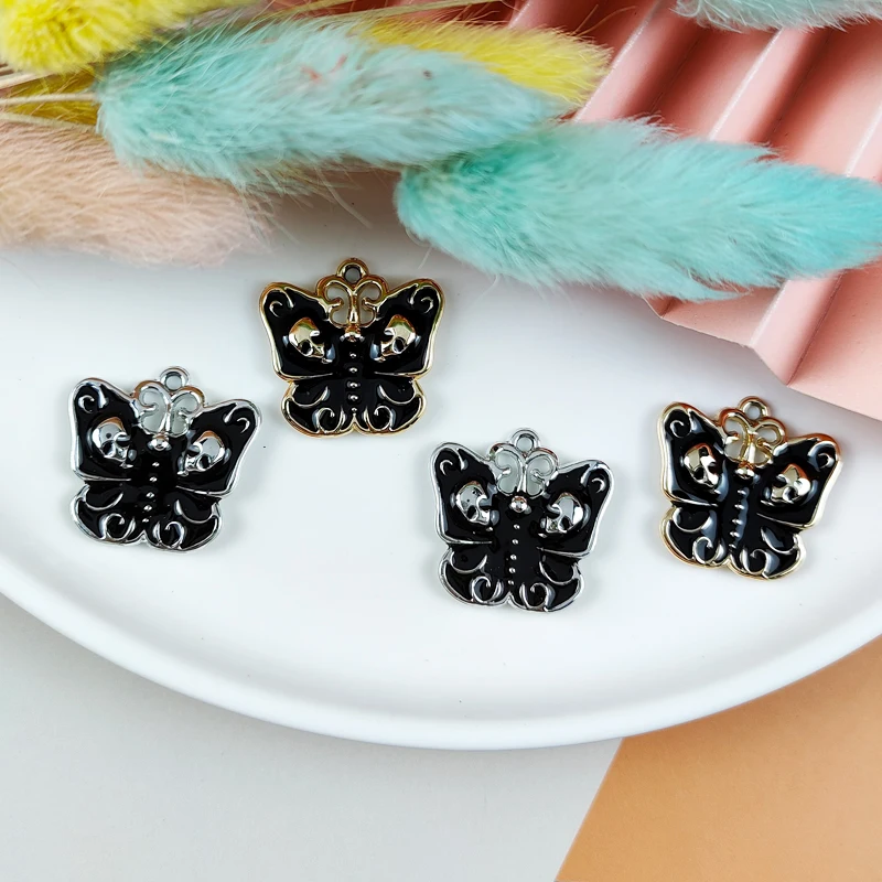 ApeUr 10pcs Skeleton Butterfly Enamel Charms Metal Pendants Fit Jewelry Making Accessory Halloween Earrings Necklace Floating
ApeUr 10pcs Skeleton Butterfly Enamel Charms Metal Pendants Fit Jewelry Making Accessory Halloween Earrings Necklace Floating