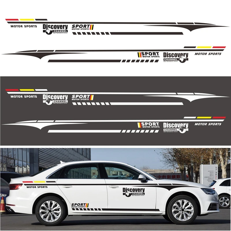 2PCS Sport Stickers Car Door Side Skirt Sticker Stripes Sticker for Toyota Highlander Prado Auto
2PCS Sport Stickers Car Door Side Skirt Sticker Stripes Sticker for Toyota Highlander Prado Auto