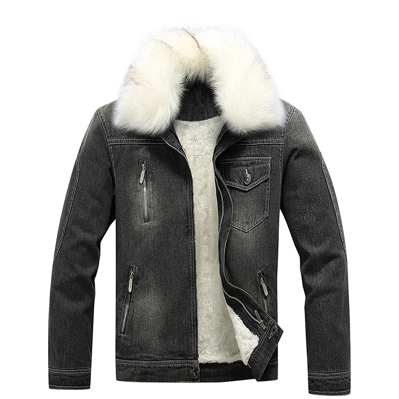 2021 autumn and winter new men's casual denim fleece jacket washed ripped jacket men
2021 autumn and winter new men's casual denim fleece jacket washed ripped jacket men