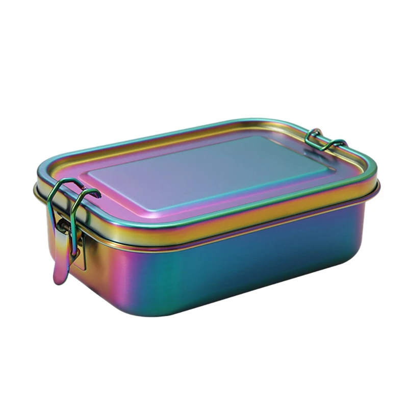 New Stainless Steel Bento Box Leakproof Metal Lunch Box With Removable Divider Lunch Box For Children And Adults
New Stainless Steel Bento Box Leakproof Metal Lunch Box With Removable Divider Lunch Box For Children And Adults