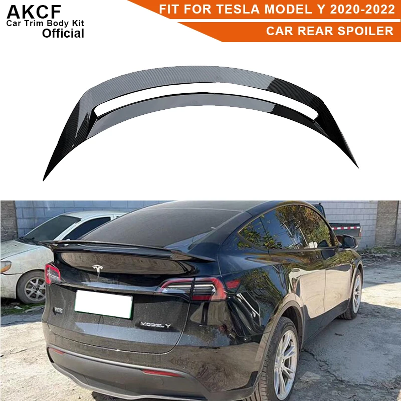 Fit for Tesla Model Y 2020-2022 Carbon Fiber Rear Trunk Spoiler Lip Guide Wing Lip Rear Wing FRP Car Trunk Diverter
Fit for Tesla Model Y 2020-2022 Carbon Fiber Rear Trunk Spoiler Lip Guide Wing Lip Rear Wing FRP Car Trunk Diverter