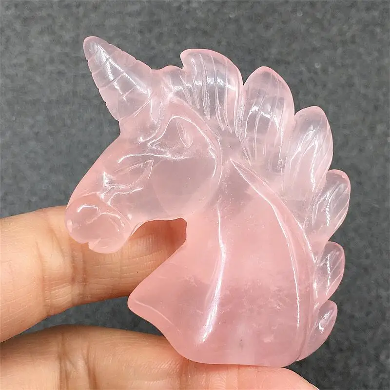 Natural Rose Quartz Unicorn Quartz Mineral Jewelry Modern Home Decoration Stone Crafts Holiday Gift Ornaments 1pcs
Natural Rose Quartz Unicorn Quartz Mineral Jewelry Modern Home Decoration Stone Crafts Holiday Gift Ornaments 1pcs