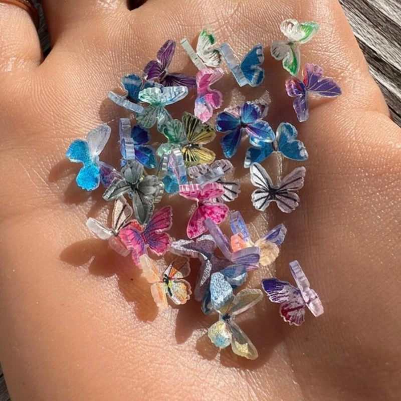 20/10Pcs Acrylic Nail Charm 3D BUTTERFLY NAIL CHARMS Gradient Matte Butterfly Nail Art Decoration Manicure 3D Rhinestones Nail
20/10Pcs Acrylic Nail Charm 3D BUTTERFLY NAIL CHARMS Gradient Matte Butterfly Nail Art Decoration Manicure 3D Rhinestones Nail