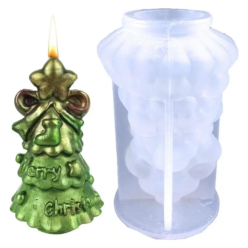 Christmas Silicone Mold 3D Christmas Tree Candle Mold Merry Christmas Handmade Candle Making Mould DIY Aromatherapy Candle
Christmas Silicone Mold 3D Christmas Tree Candle Mold Merry Christmas Handmade Candle Making Mould DIY Aromatherapy Candle