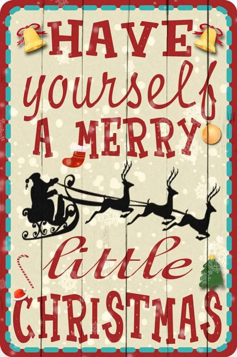 Sign Retro Vintage Have Yourself A Merry Little Christmas Red Truck Aluminum Sign for Home Coffee Wall Decor 8x12 Inch mancave
Sign Retro Vintage Have Yourself A Merry Little Christmas Red Truck Aluminum Sign for Home Coffee Wall Decor 8x12 Inch mancave
