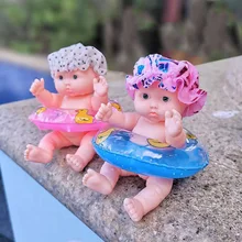 Cute Simulation Rubber Baby Children Bathtub Pool Water Swim Play Games Baby Bath Shower Toys for Kids Toddlers Boys Girls Gifts