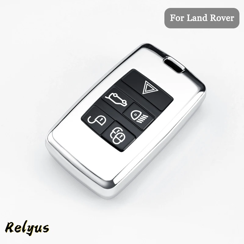 Car TPU Key Case Cover Key Shell Fob Keychain for Land Rover Range Rover Discovery 5 Sport 2018 2019 For Jaguar XEL E-PACE
Car TPU Key Case Cover Key Shell Fob Keychain for Land Rover Range Rover Discovery 5 Sport 2018 2019 For Jaguar XEL E-PACE