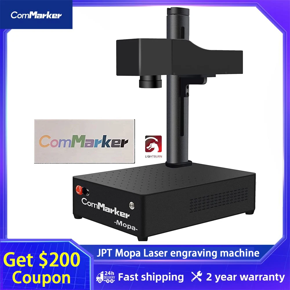 ComMarker B3 Mopa 60w Fiber Laser Marking Machine JPTm7 Laser engraver Machine for Jewelry Ezcad Color Marking stainless steels
ComMarker B3 Mopa 60w Fiber Laser Marking Machine JPTm7 Laser engraver Machine for Jewelry Ezcad Color Marking stainless steels