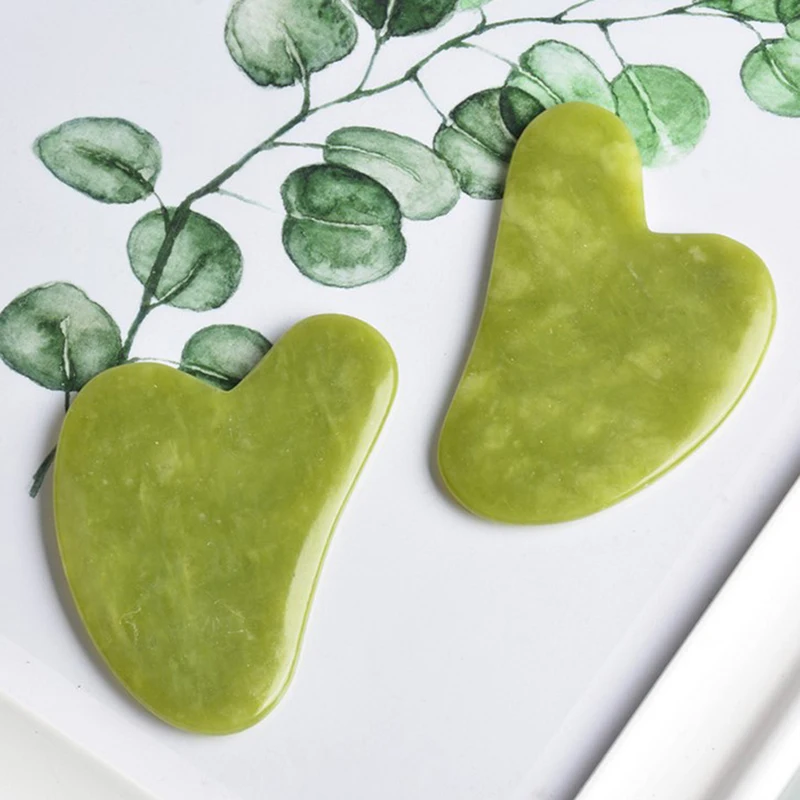 New SPA Therapy Guasha Massager Antistress Body Care Scraping Board Natural Jade Stone Guasha Board Massage Tool
New SPA Therapy Guasha Massager Antistress Body Care Scraping Board Natural Jade Stone Guasha Board Massage Tool