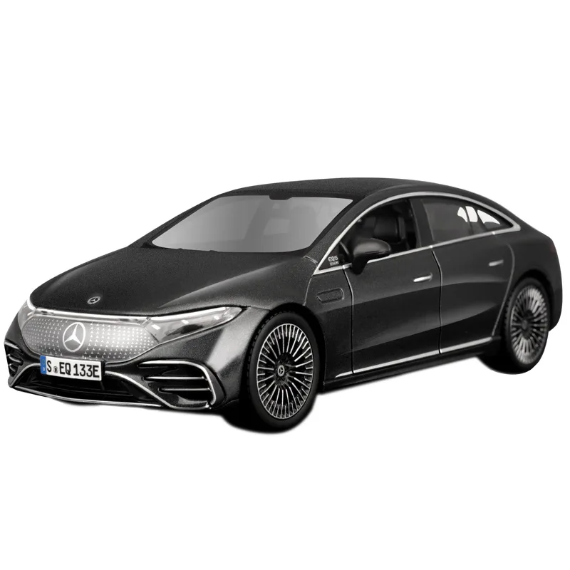

Maisto 1:27 New Black 2022 Mercedes-Benz EQS Alloy Car Model Die-Casting Static Precision Model Collection Gift Toy Tide Play
