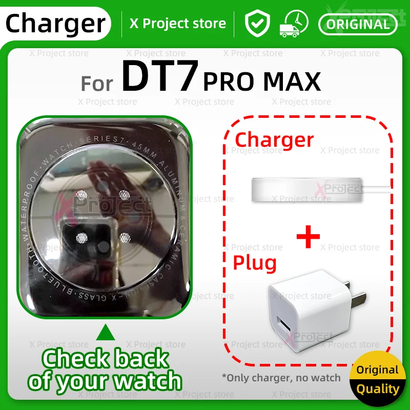 Зарядный кабель DT7 PRO MAX для смарт-часов, Магнитный зарядный USB-кабель для смарт-часов серии 7, с поддержкой HW22 PLUS
Зарядный кабель DT7 PRO MAX для смарт-часов, Магнитный зарядный USB-кабель для смарт-часов серии 7, с поддержкой HW22 PLUS