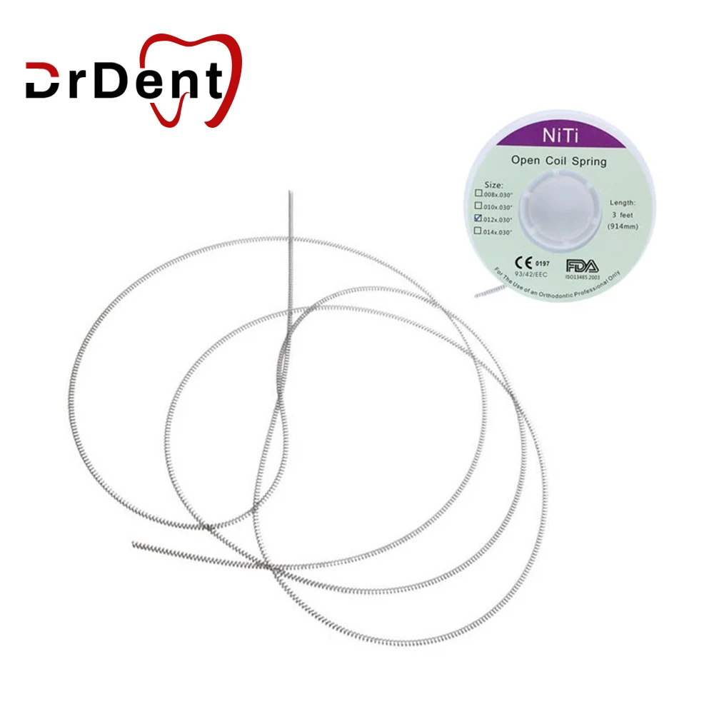 Open Coil Spring Denatl Orthodontic For Dentist Orthodontic Brackets Braces 3 Feet(914mm)
Open Coil Spring Denatl Orthodontic For Dentist Orthodontic Brackets Braces 3 Feet(914mm)