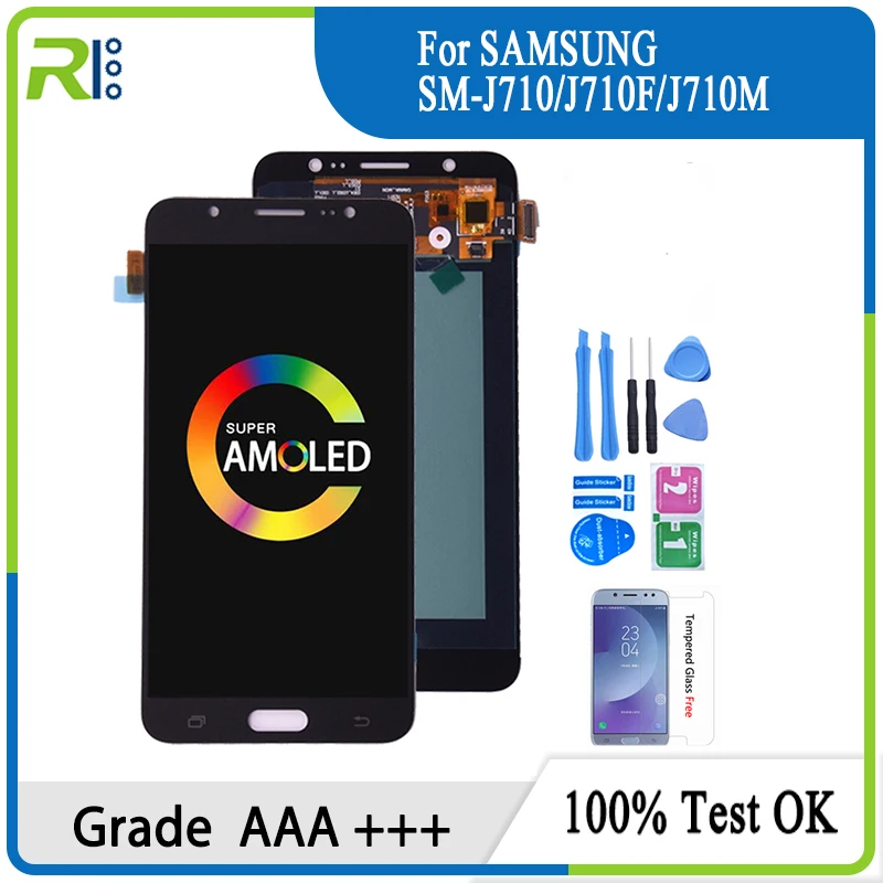 Super Amoled For Samsung Galaxy J7 2016 J710 SM-J710F J710M J710H J710FN LCD Display with Touch Screen Digitizer Assembly
Super Amoled For Samsung Galaxy J7 2016 J710 SM-J710F J710M J710H J710FN LCD Display with Touch Screen Digitizer Assembly